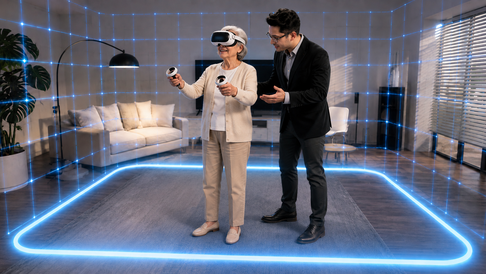 A standing participation option for a guided Immersive Mind & Memory Program (IMMP) session